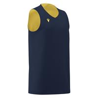 Idaho Reversible Shirt NAV/YEL XL Vendbar teknisk basketdrakt - Unisex